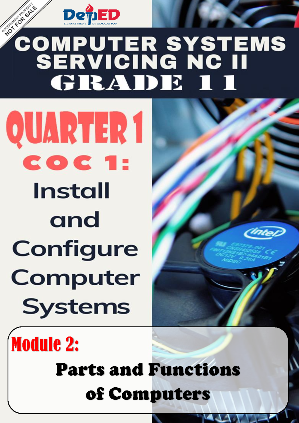 TVL CSS G11 Q1 M2 - Parts and Functions of Computers Module - Studocu