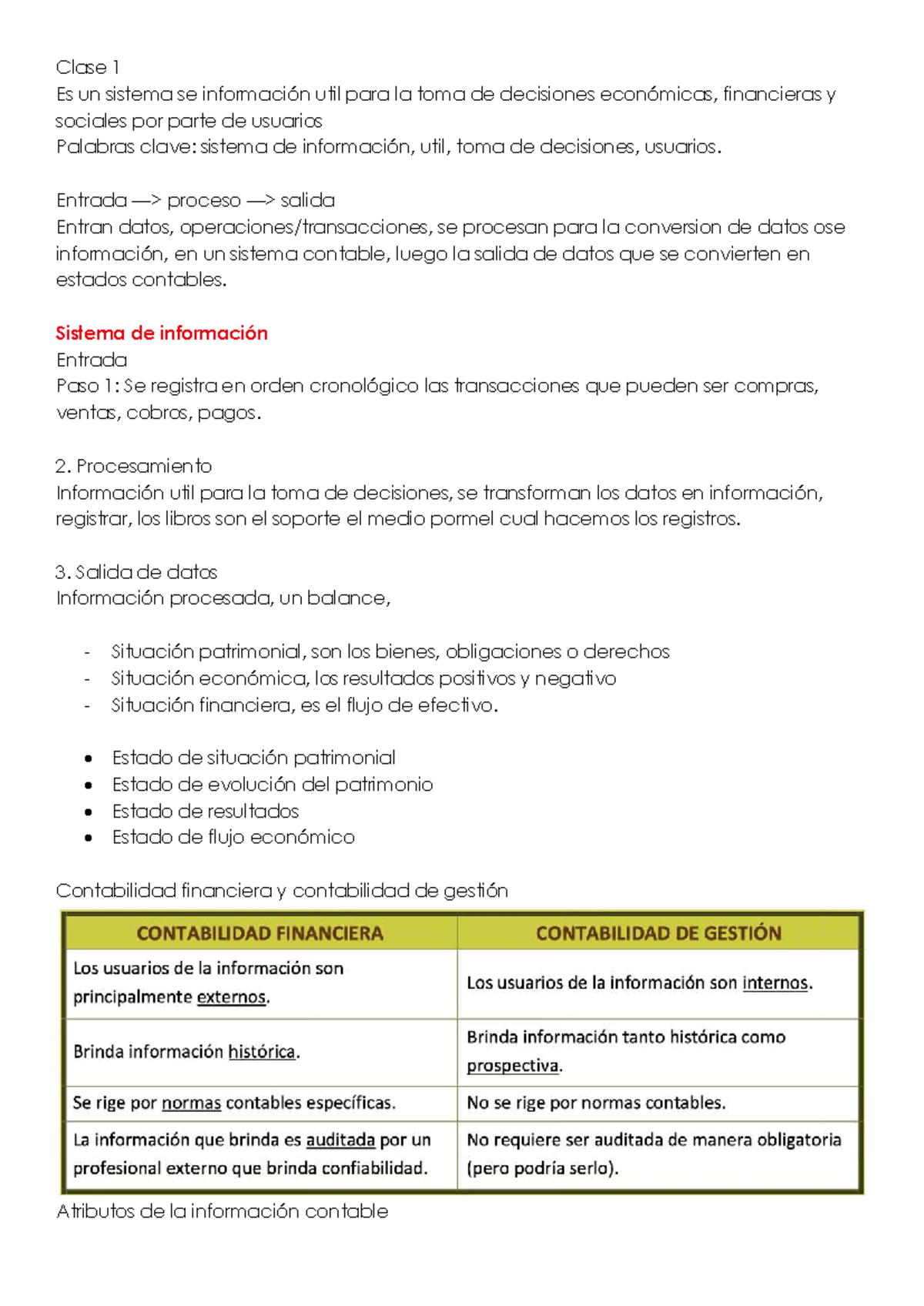 Contabilidad 1 - Clase 1: Sistemas de Información y Toma de Decisiones ...