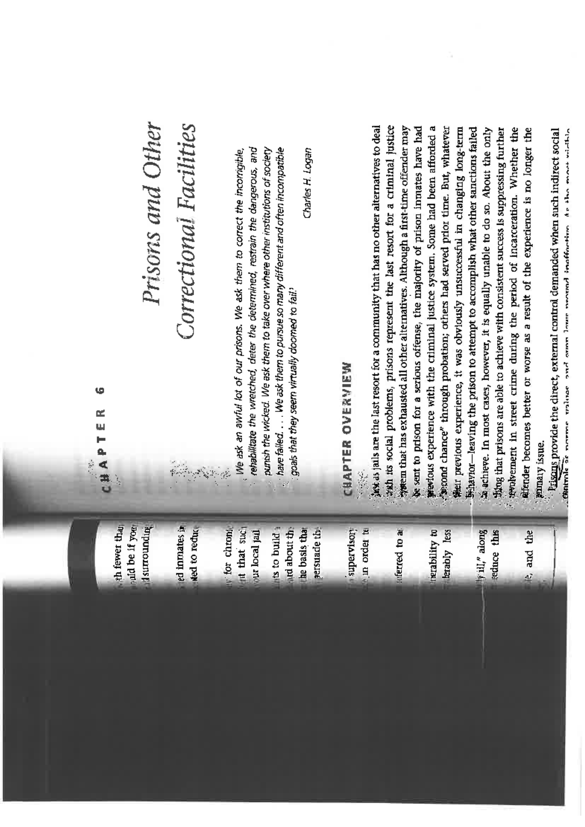 Comprehensive Study Guide for ABC 101 - Chapter 6: Prisons and ...
