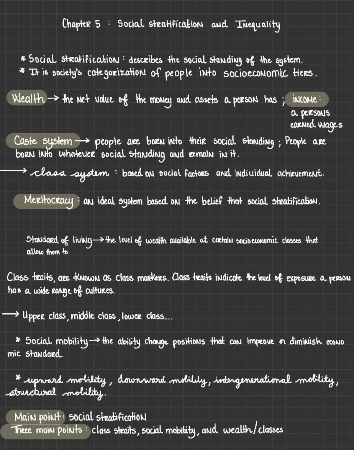 SOC 101: Chapter 5 - Social Stratification and Inequality Overview ...