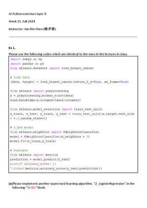 2024Fall AI Python week10 topic 8 exercises - AI Python exercises topic ...