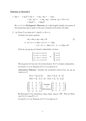 MA2001-Chapter 1 - .... - MA2001 LINEAR ALGEBRA Linear Systems ...