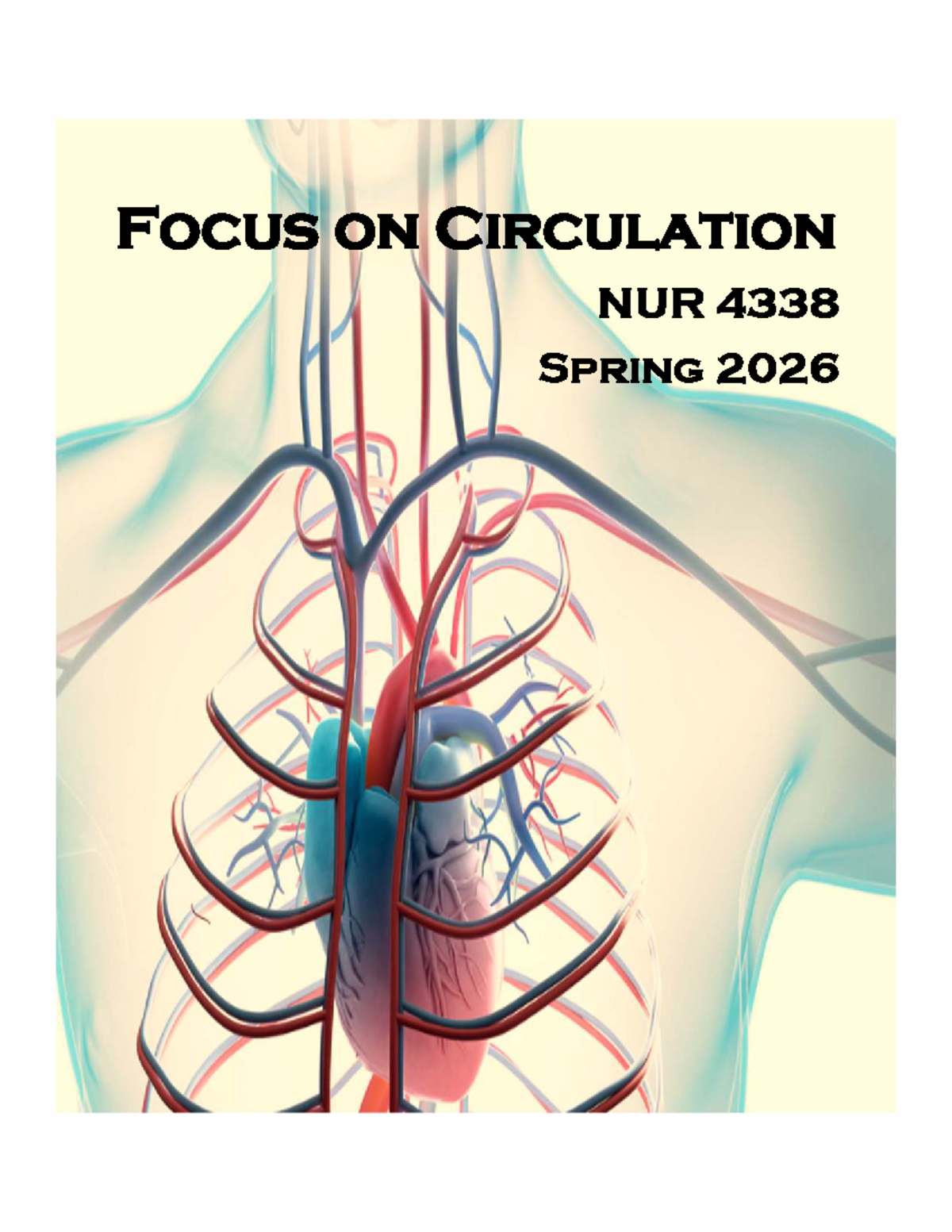 Cardiac Dysrhythmias Overview NUR 4338 Spring 2026 - Studocu