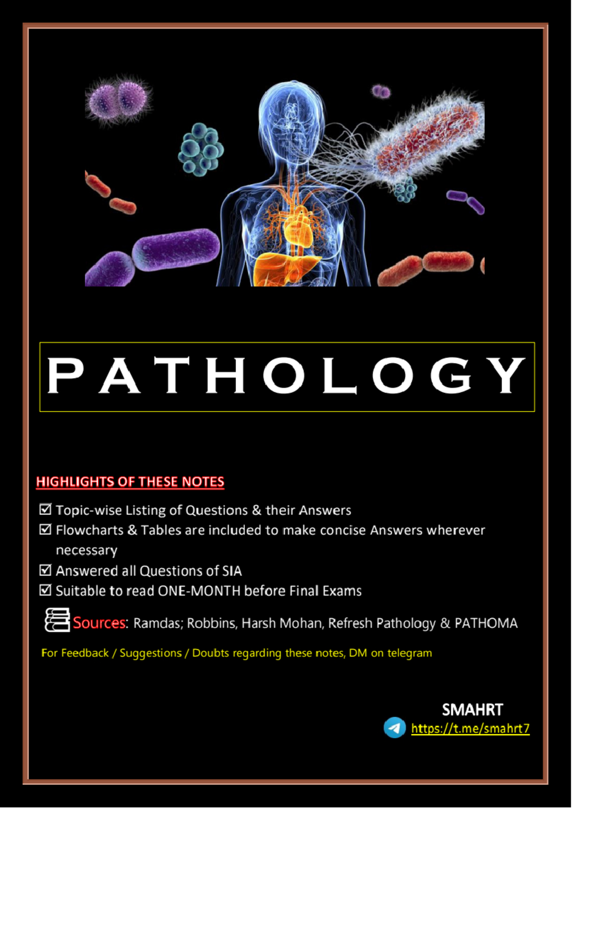 Patho 2 remodel - Notes - PATHOLOGY HIGHLIGHTS OF THESE NOTES Listing ...