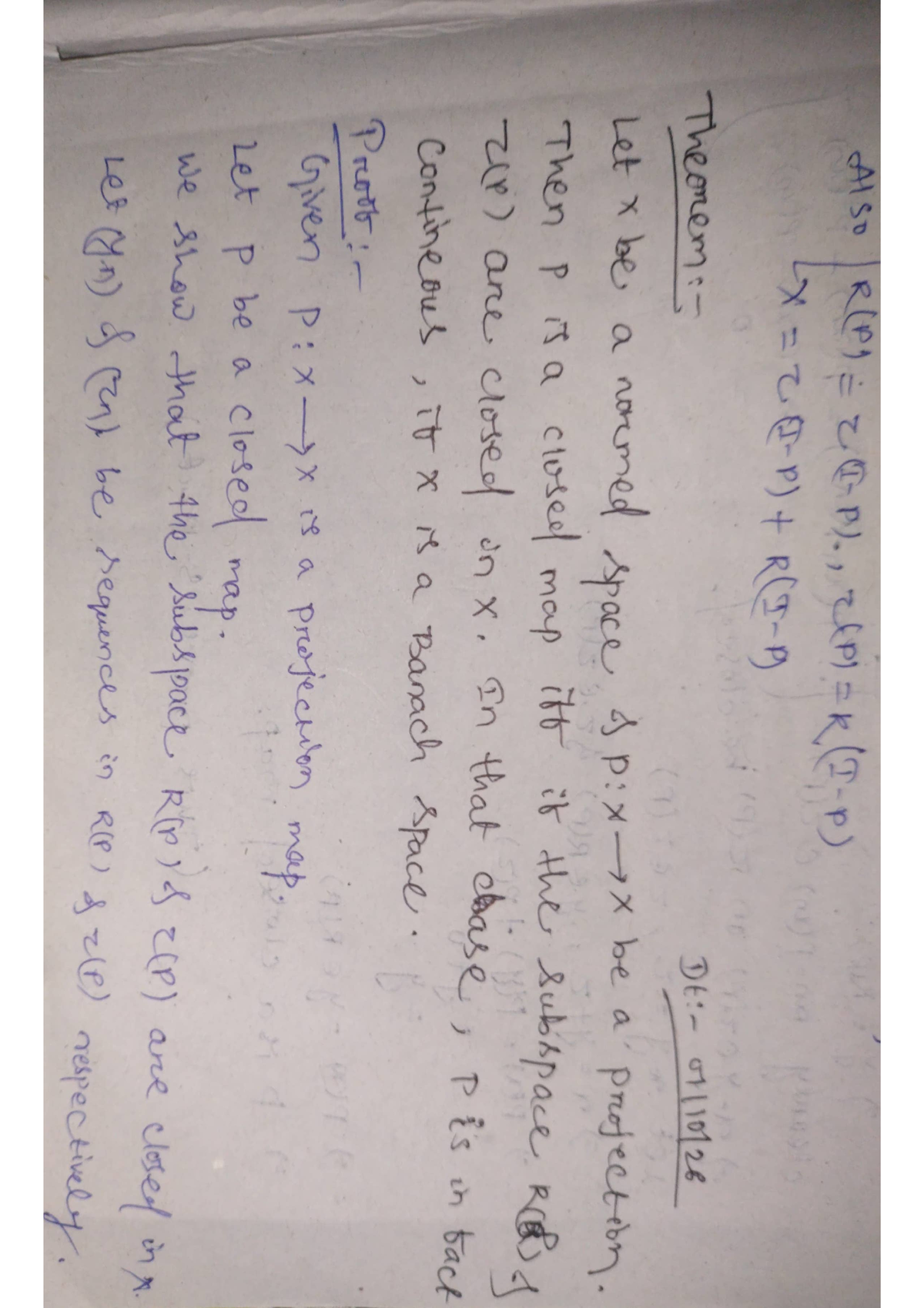 Functional Analysis: Closed Maps and Open Mapping Theorems (MATH 211 ...
