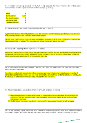 ENSC3012 - Data Collection and Analysis - Studocu
