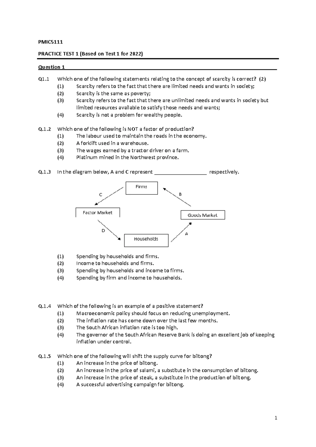 PMIC5111 AQs 25 for LU4 to LU6: Suggested Solutions and Analysis - Studocu