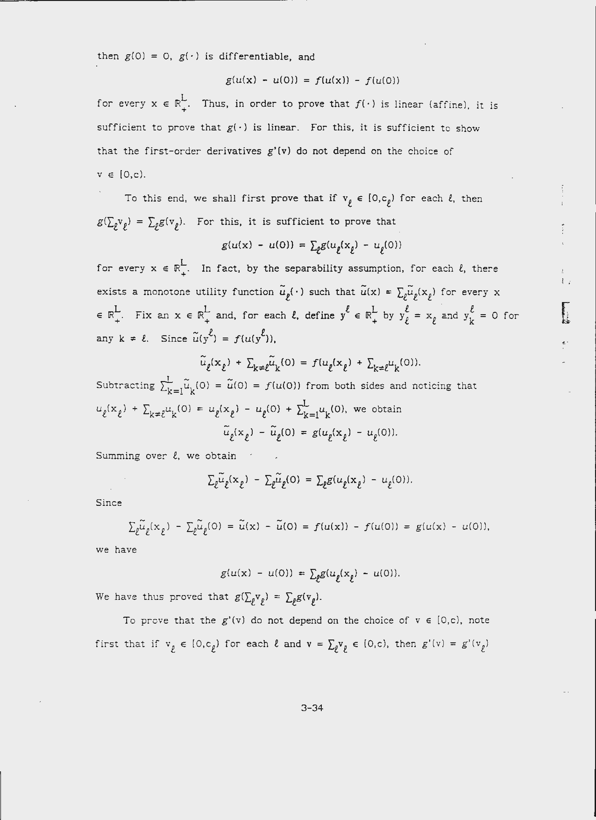 Mathematical Proof of Linear Functions in Differentiable Contexts - Studocu