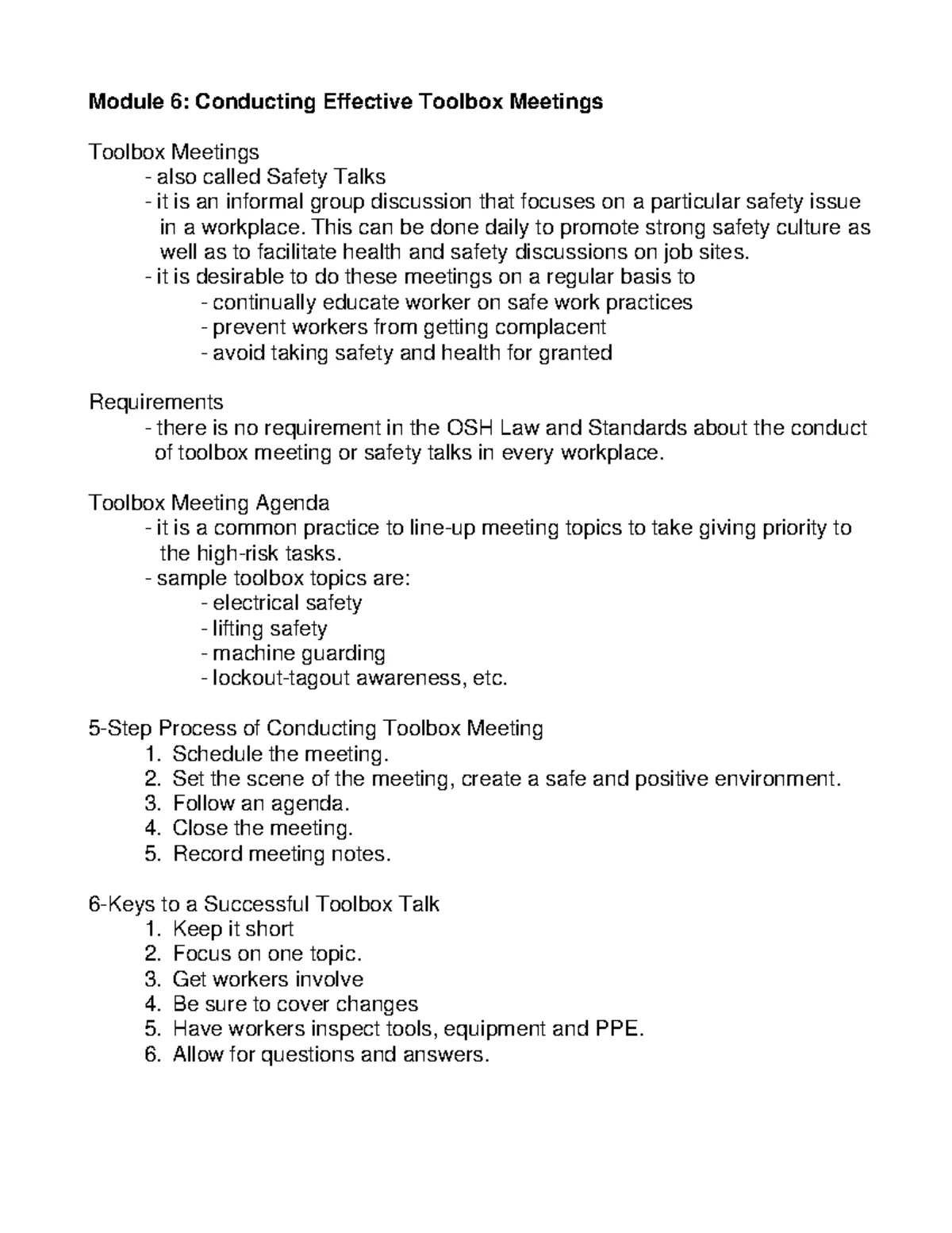 TESDA NC II Guidelines for Computer Systems Servicing - Studocu