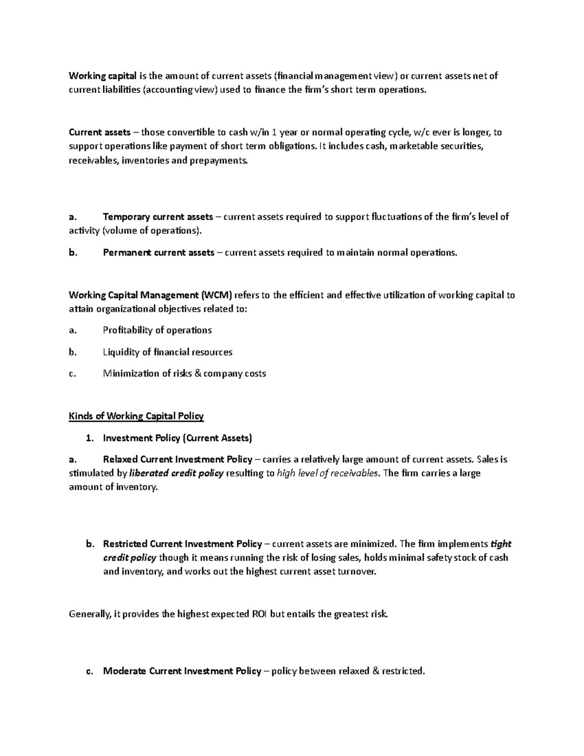 Basic Considerations in Management Services (MS) - Studocu