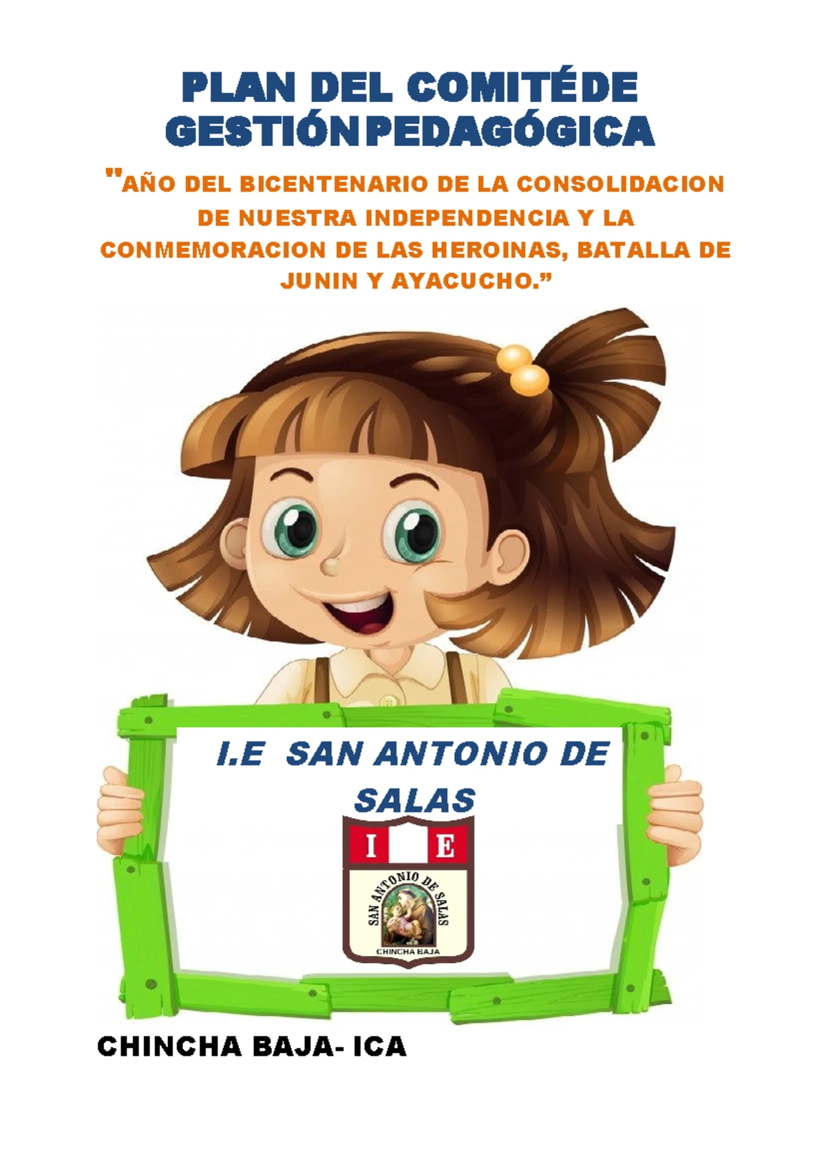 1° E1 S3 Sesión D4 PLAN Lector DIA DE LA Educacion - SESIÓN DE ...