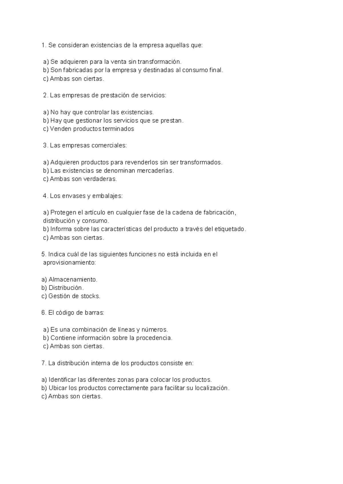 Gestión de Existencias y Aprovisionamiento - Curso de Logística - Studocu