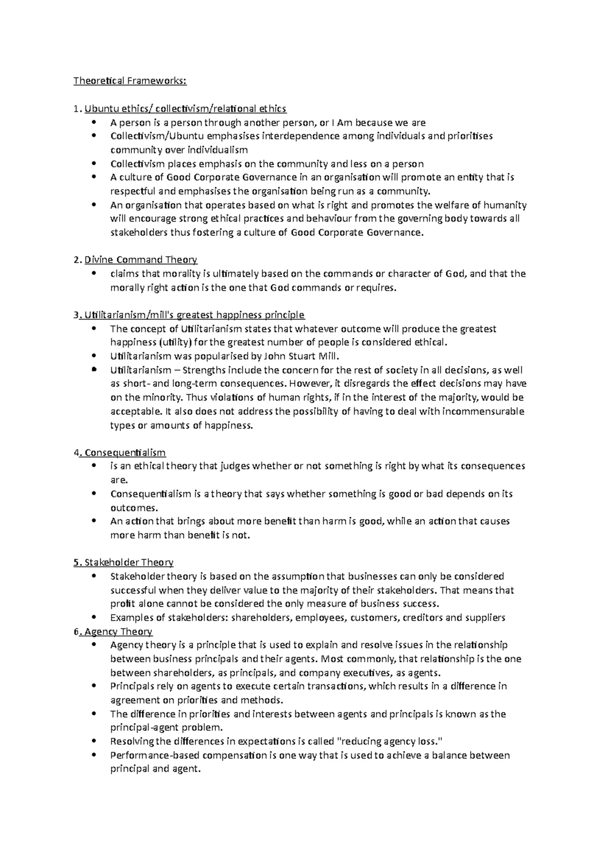 Principles of King Code IV - Principles of King Code IV Ethics and ...