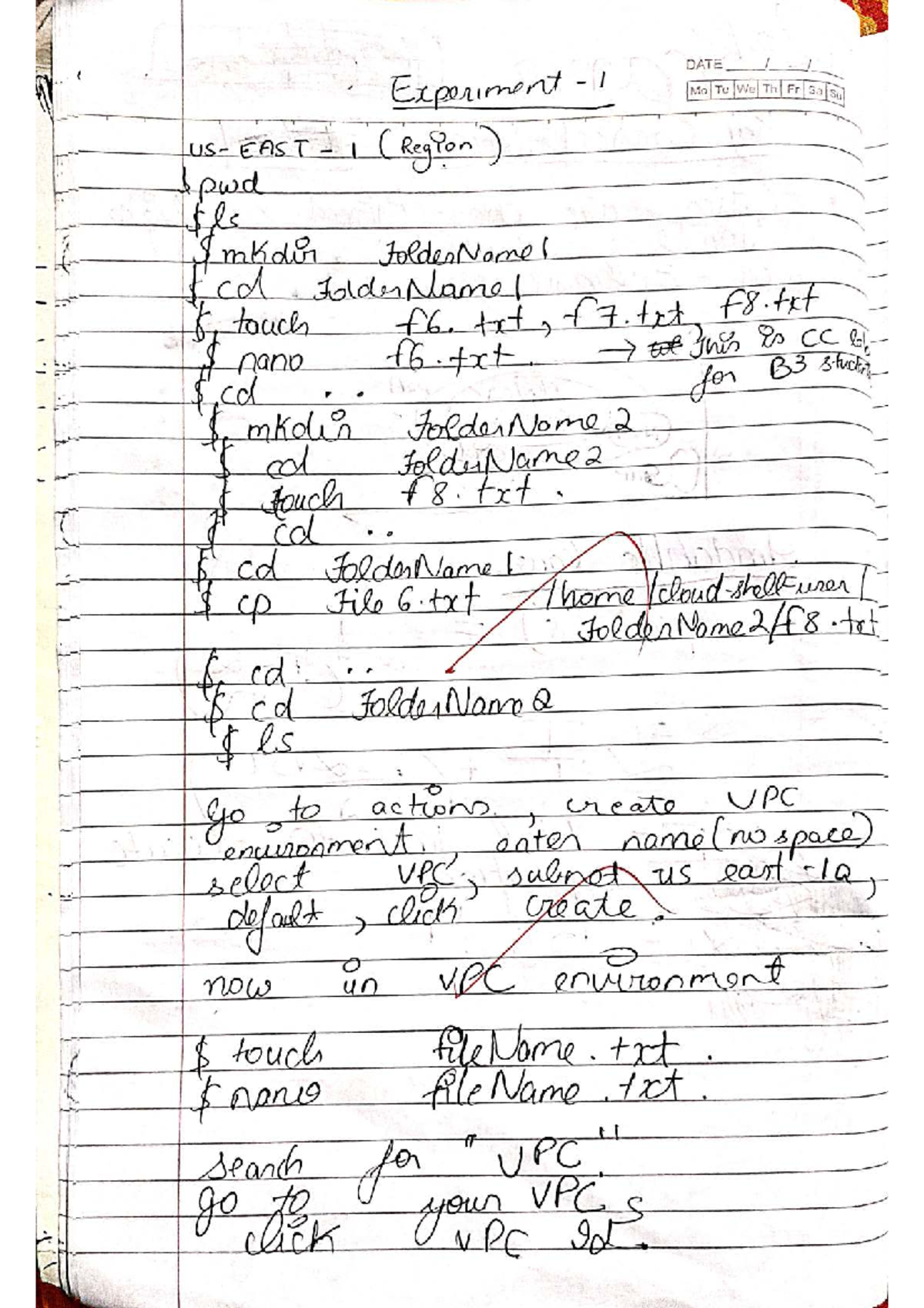 FHST Cloud Lab 1 Notes for CC Lab - Studocu