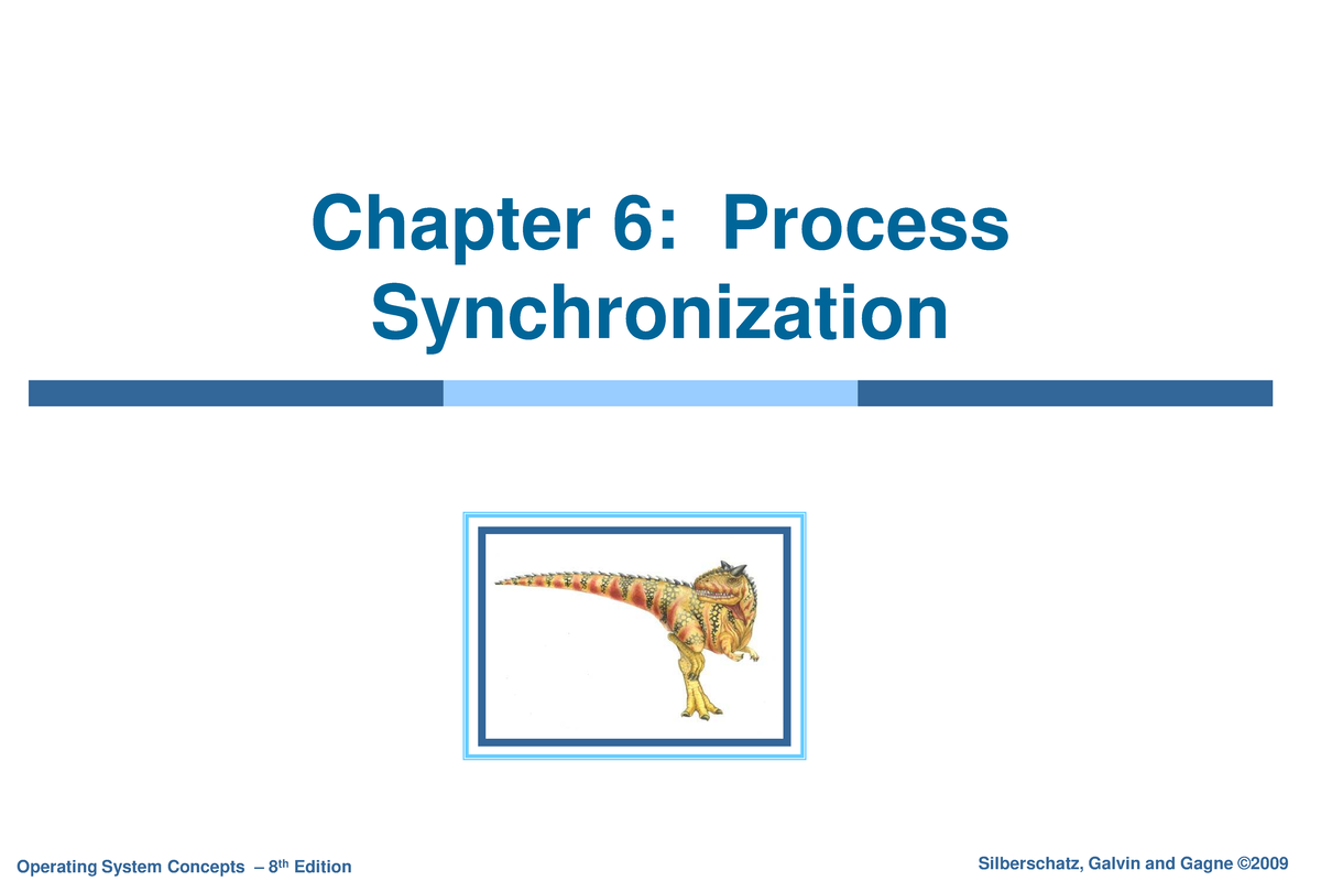 Chapter 6: Process Synchronization in Operating Systems (MCS-022) - Studocu