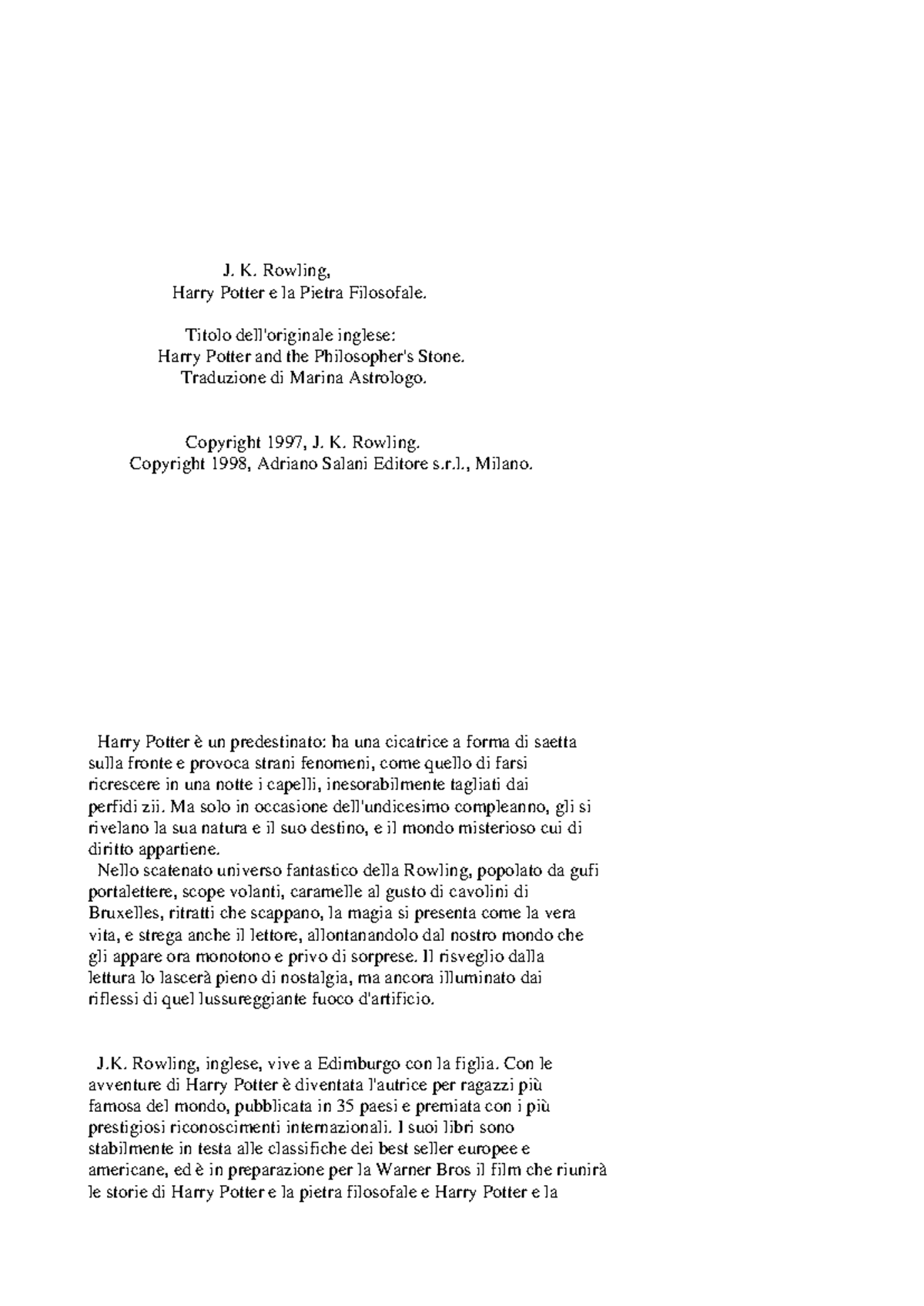 Harry Potter E La Magia Della Crescita Personale | PDF, image size:1200x1696