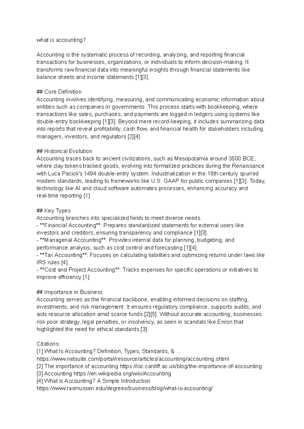 ACC101: Understanding the Fundamentals of Accounting - An Essay - Studocu