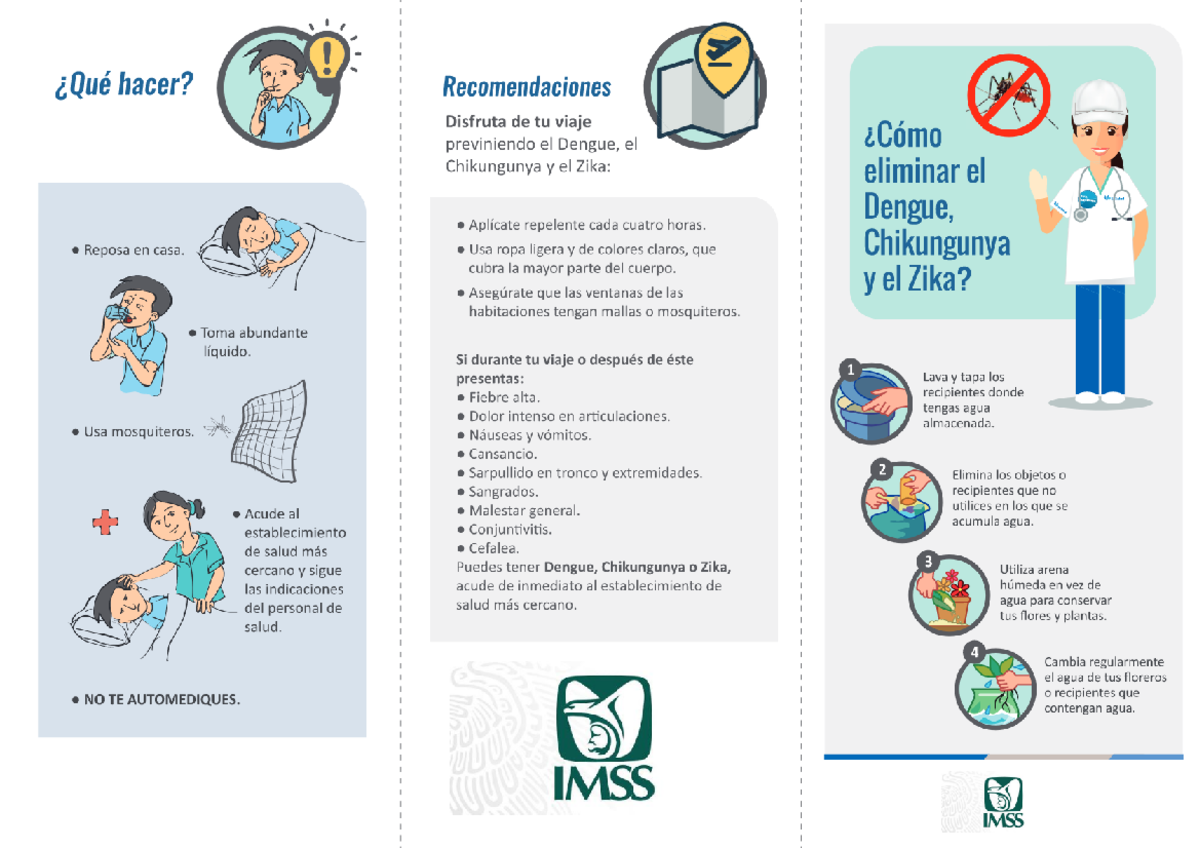Material Educativo sobre el Dengue IMSS - Document Preview