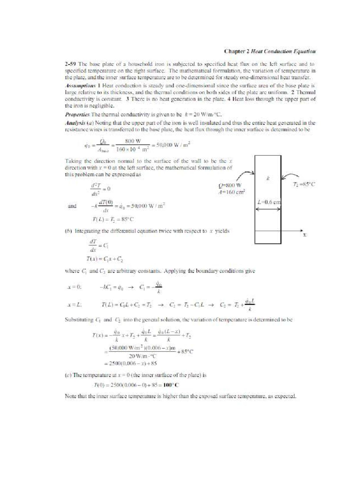 TUT 2 Memo - Chapter 2 & 3 Heat Conduction Analysis - Studocu