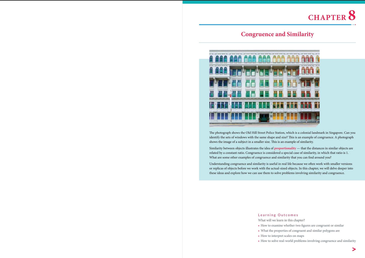 Book 2B Chapter 8: Congruence and Similarity Concepts and Applications ...