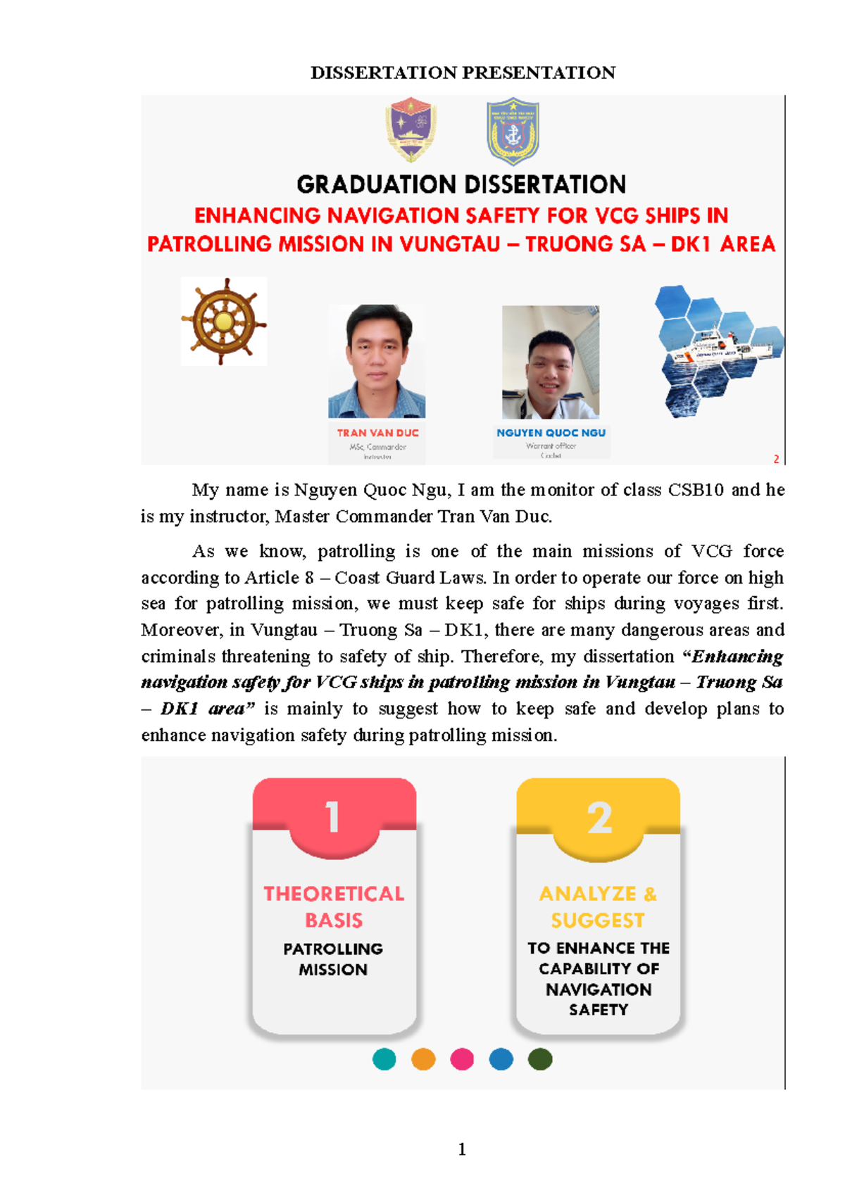 Enhancing VCG Navigation Safety in Patrolling Missions - CSB10 ...