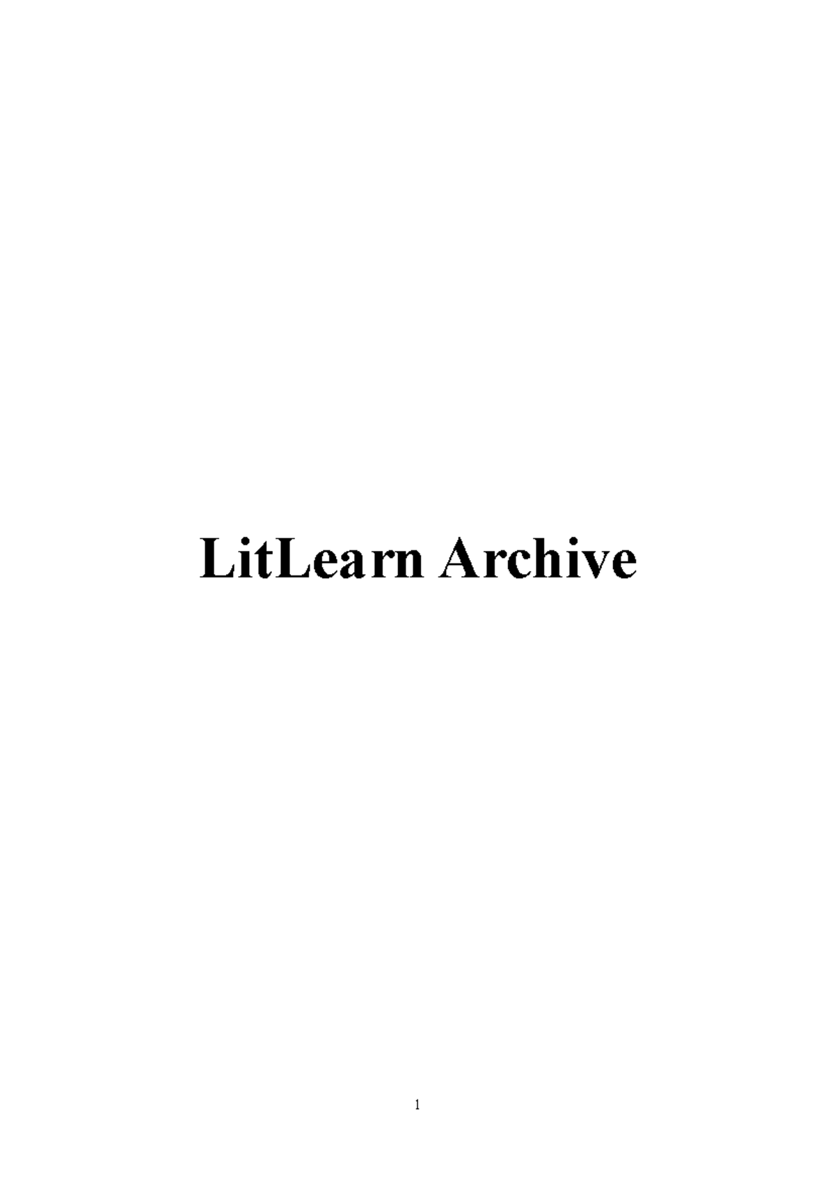 LitLearn Full Guide 1: Comprehensive Analysis Techniques and Tips - Studocu