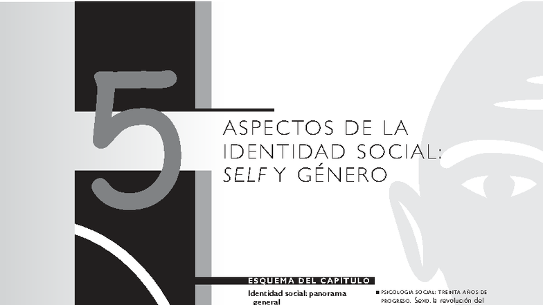 Aspectos de la Identidad Social: Self y Género en Psicología Social ...