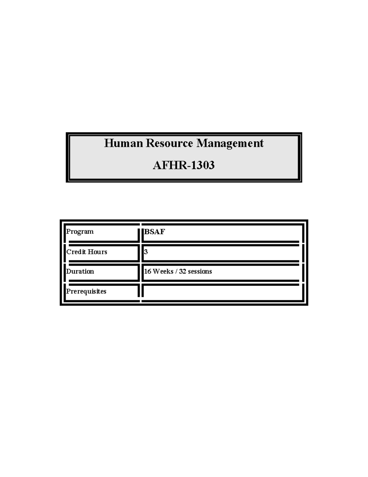 HRM 101: Comprehensive Guide to Human Resource Management - Studocu