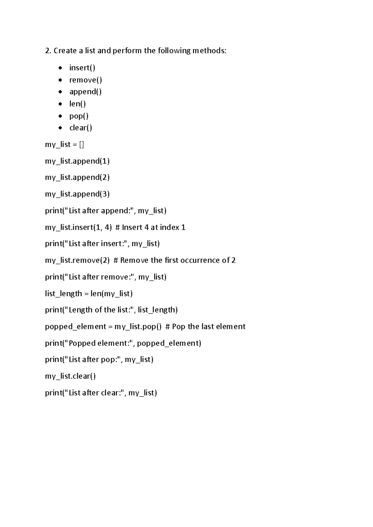 Python Cheat Sheet: Basics of Data Types & Operations SN - Studocu