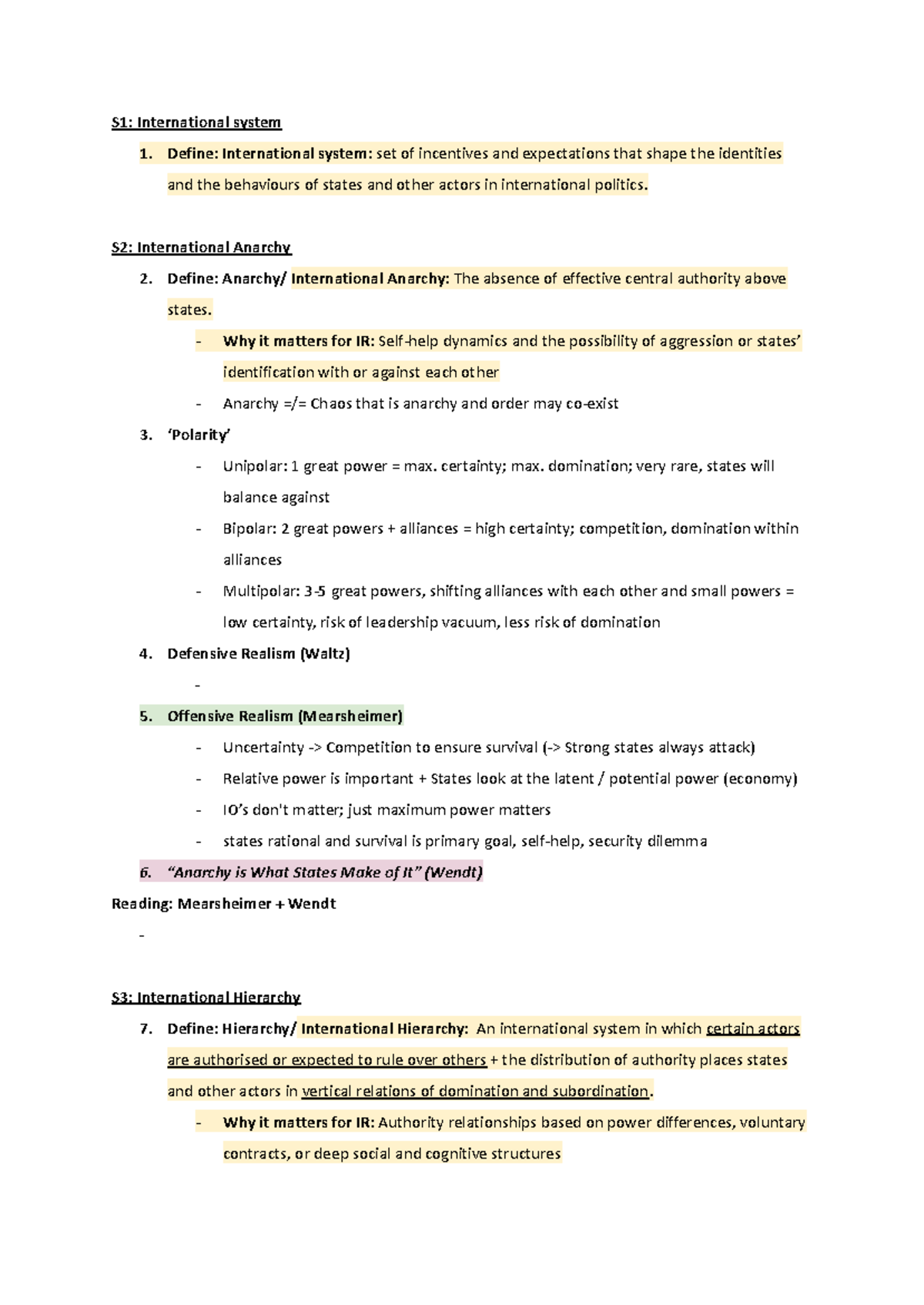 AIR: Key Concepts in International Relations and Global Governance ...