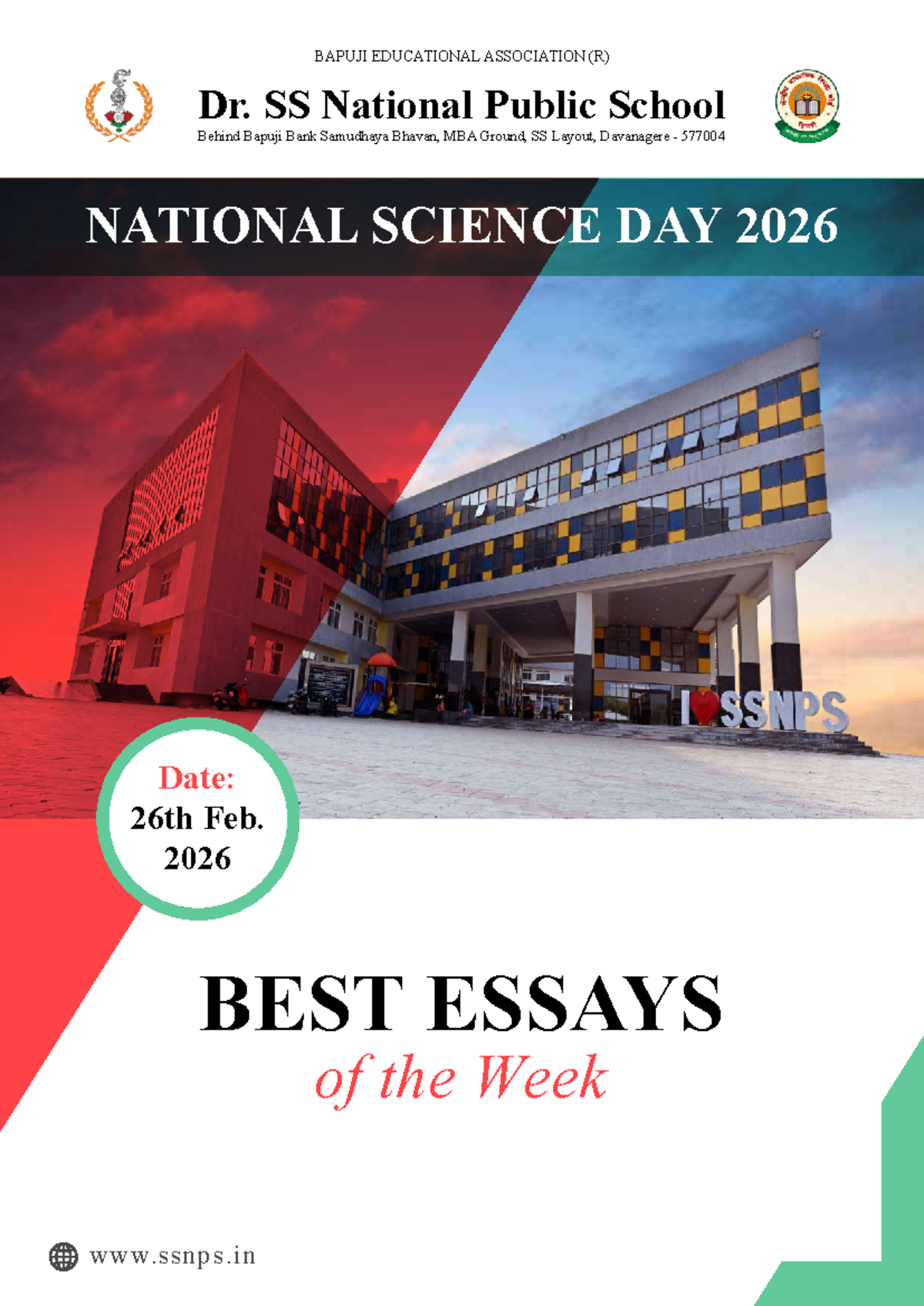 Best Essays of the Week: National Science Day 2026 Celebrations - Studocu