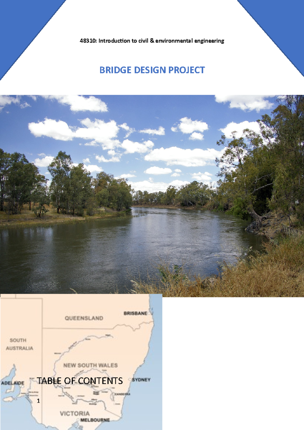 Assignment 2 - 48310: Introduction to civil & environmental engineering ...