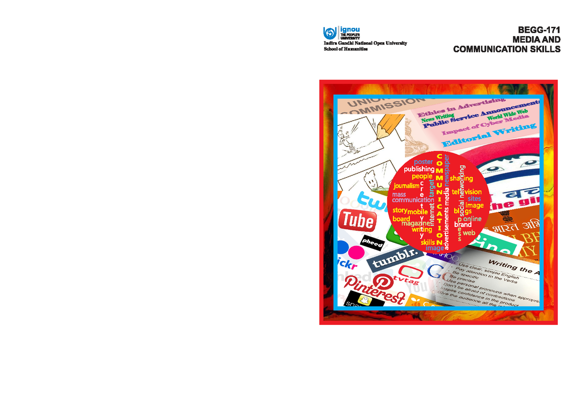 Media and Communication Skills (Course Code: MCS 101) - Block 1 ...