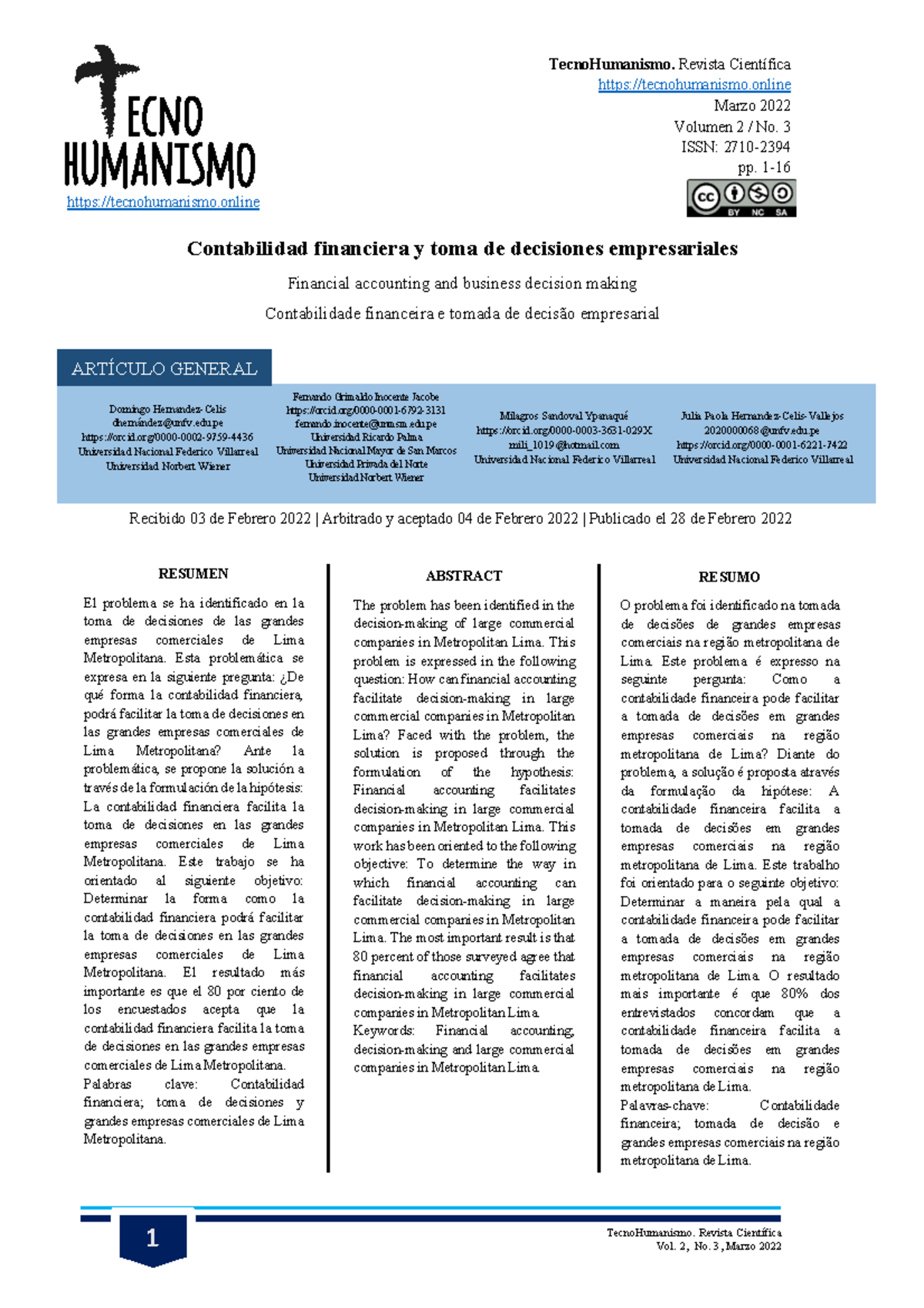 Contabilidad Financiera y Toma de Decisiones Empresariales ...
