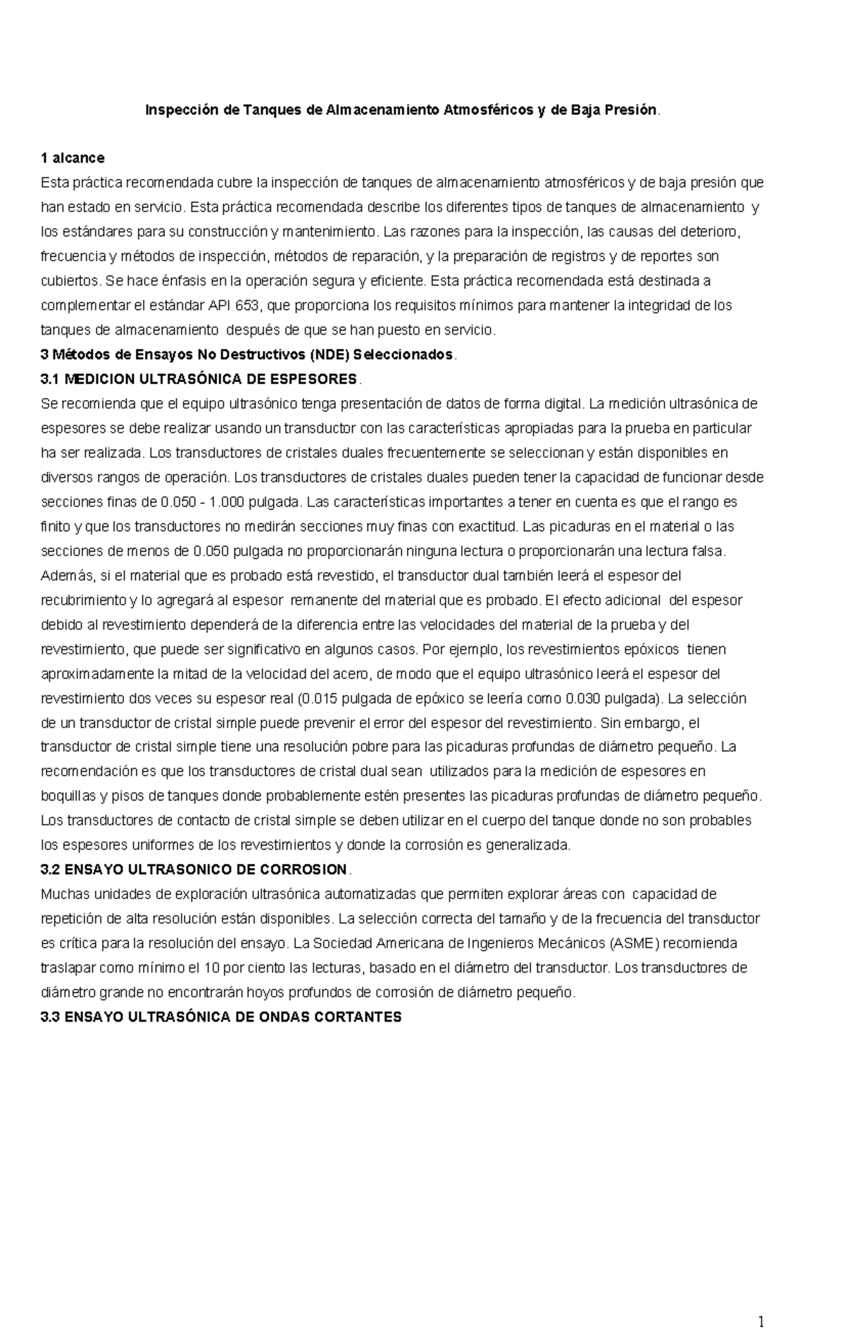 API-575- Espanol - NORMA API 575 - Inspección de Tanques de ...
