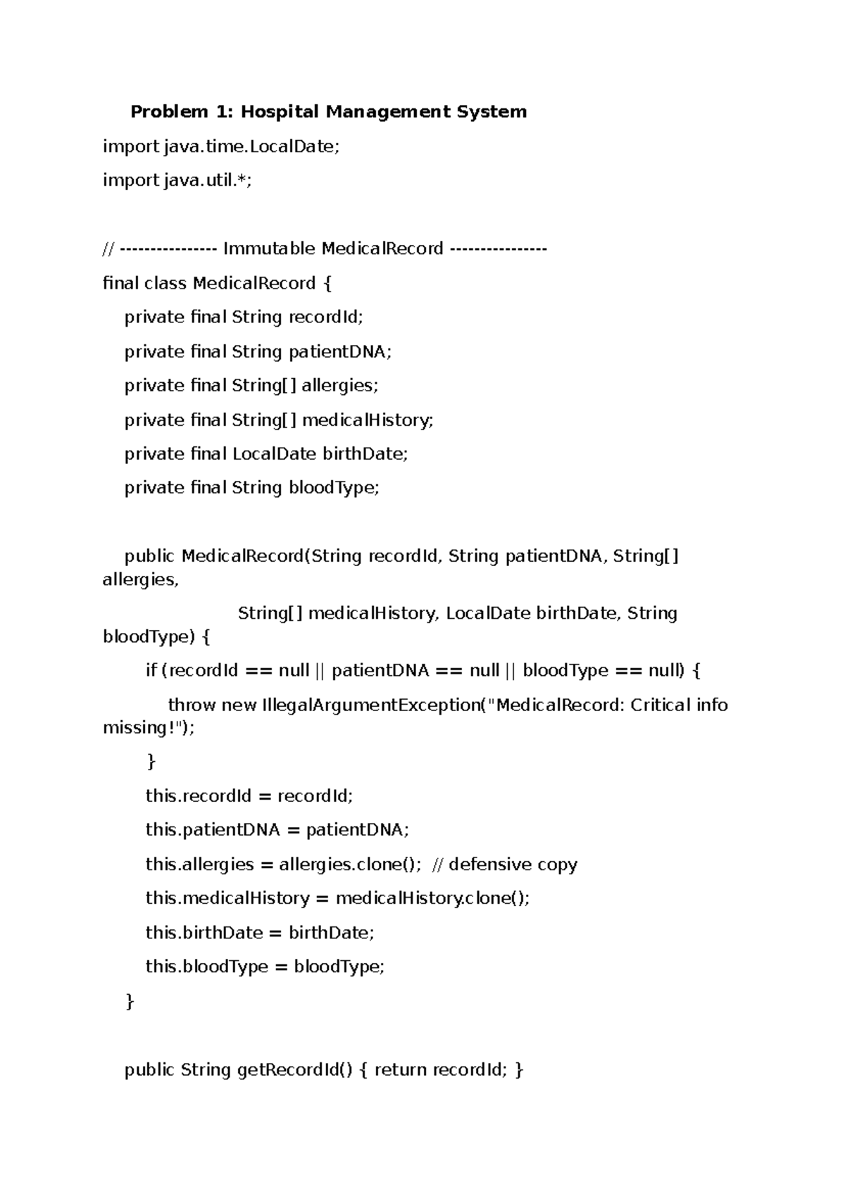 Week 5 - S5 - Core OOP - Encapsulation - Assignment (HW) Problems - Studocu