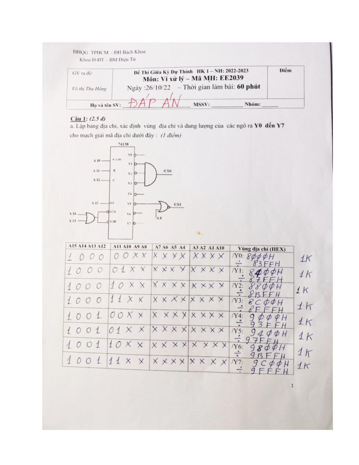 Đáp-Án-KTGK221 - ffdfd - Food Product & Development - Studocu