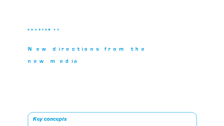Translation Lecture 5 - Munday - Chapter 11: New Directions in Media ...