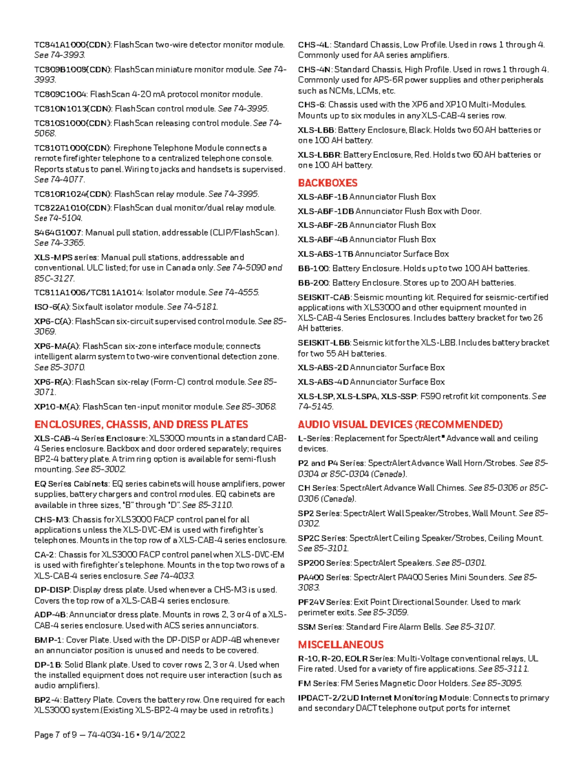 XLS3000 Part9: Technical Specs for Intelligent Fire Alarm System - Studocu