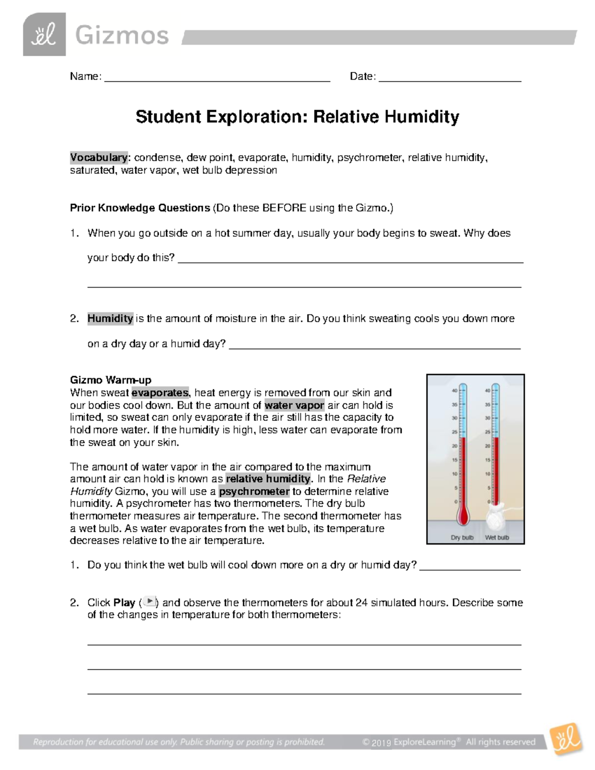 Relative Humidity SE - asdf - Name ...