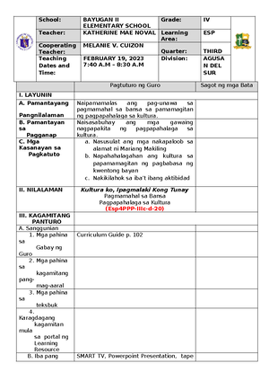 4AS FIL 4 PANG ABAY - Detailed Lesson Plan - Republic of the ...