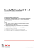 Essential Mathematics - Grade: 12 - Queensland Certificate of Education ...