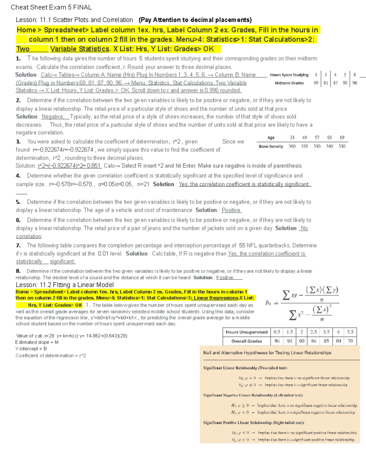 Hypothesis Testing Guide: Steps and Examples for STAT 101 - Studocu