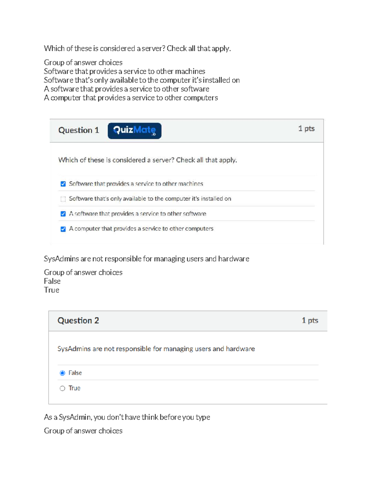 F1 IT0021: Understanding Server Roles and IT Infrastructure Essentials ...