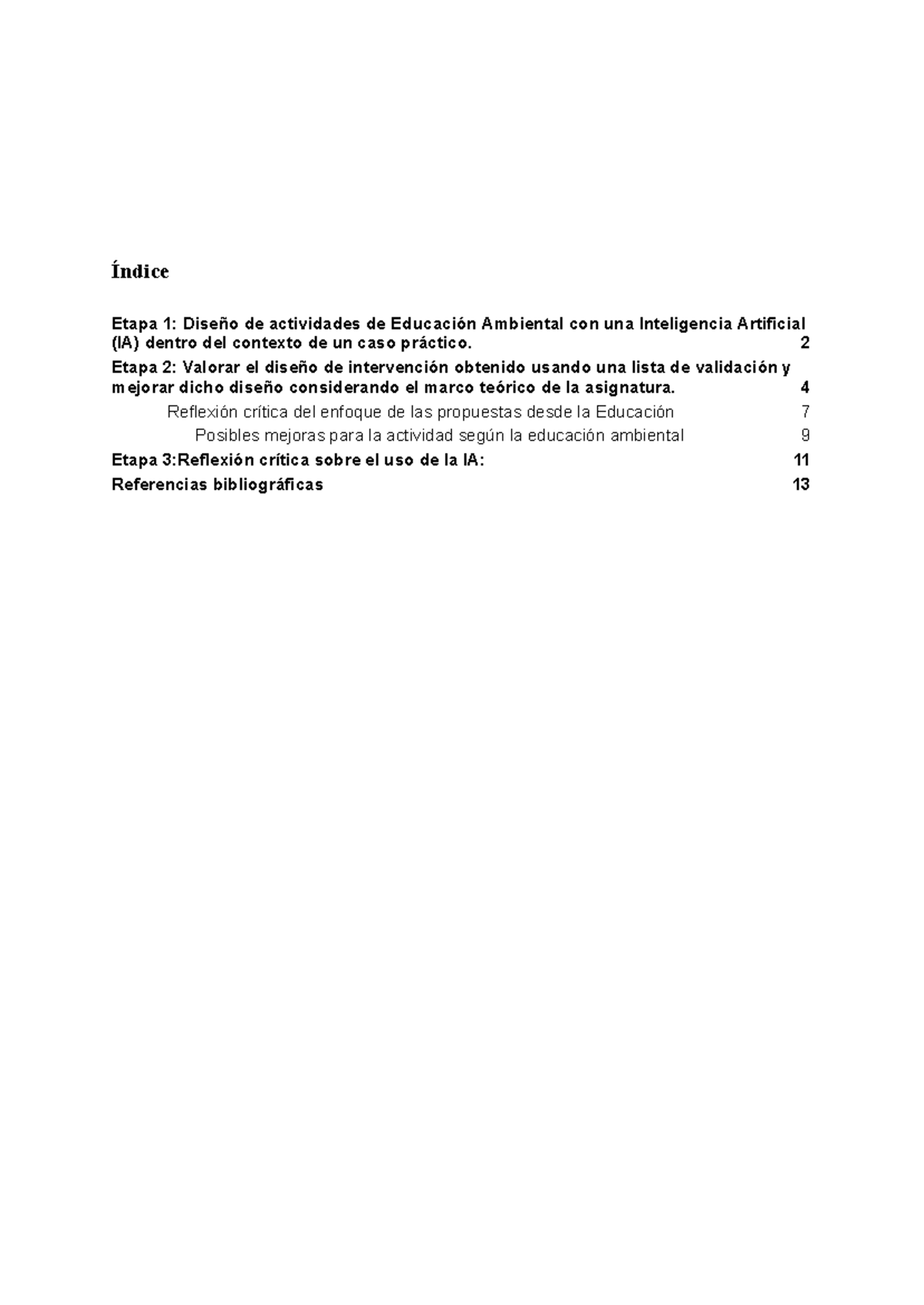 Diseño de Actividades de Educación Ambiental con IA - PEC 2025/2026 ...