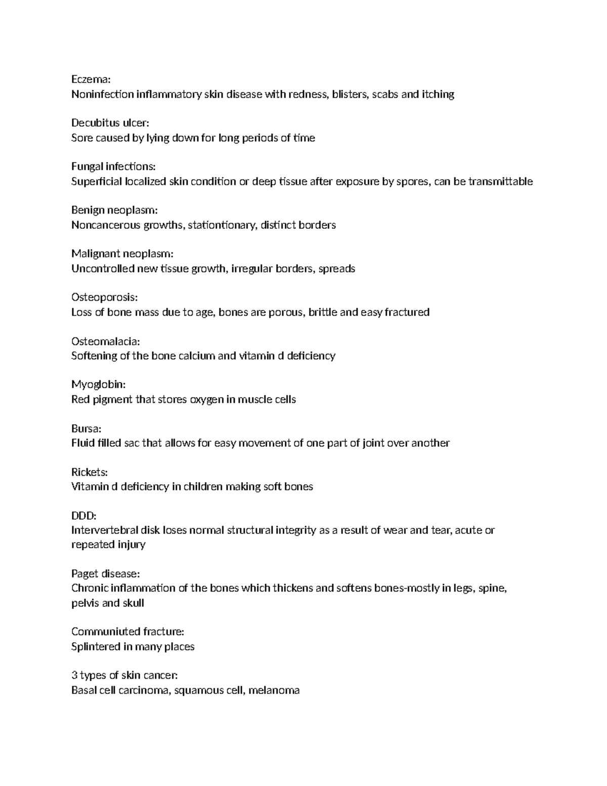D236 Pathophysiology Notes: Key Conditions & Disorders Overview - Studocu