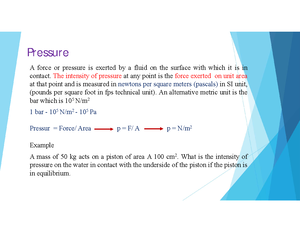 Lecture 9 - Venturi and Orifice Meter - Flow Measurement Through Pipes ...