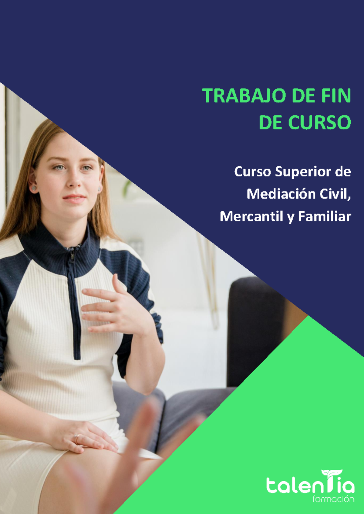 TFC - Trabajo de fin de curso en mediación civil y mercantil - Studocu