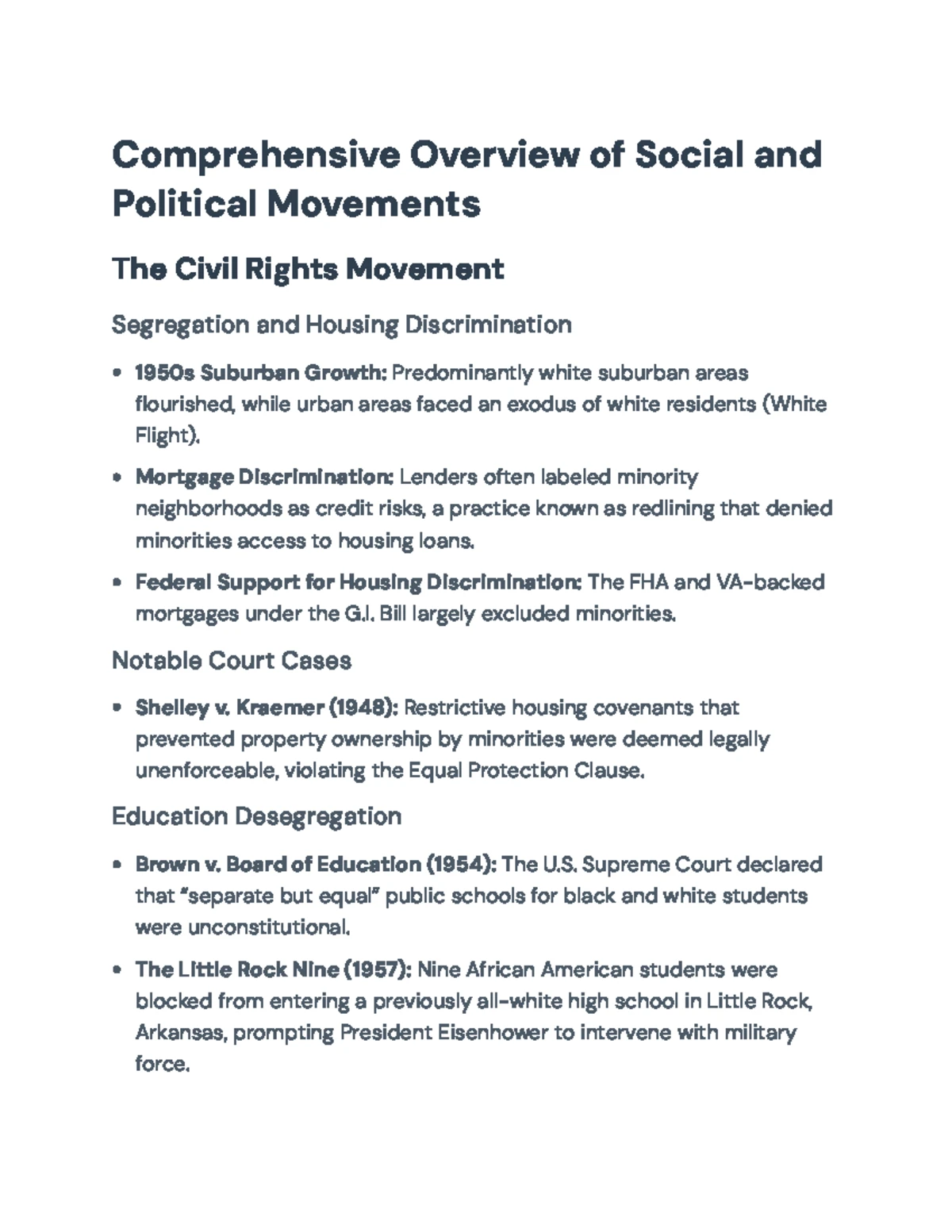 The Great Society: Insights on Legislation, Civil Rights & Poverty ...