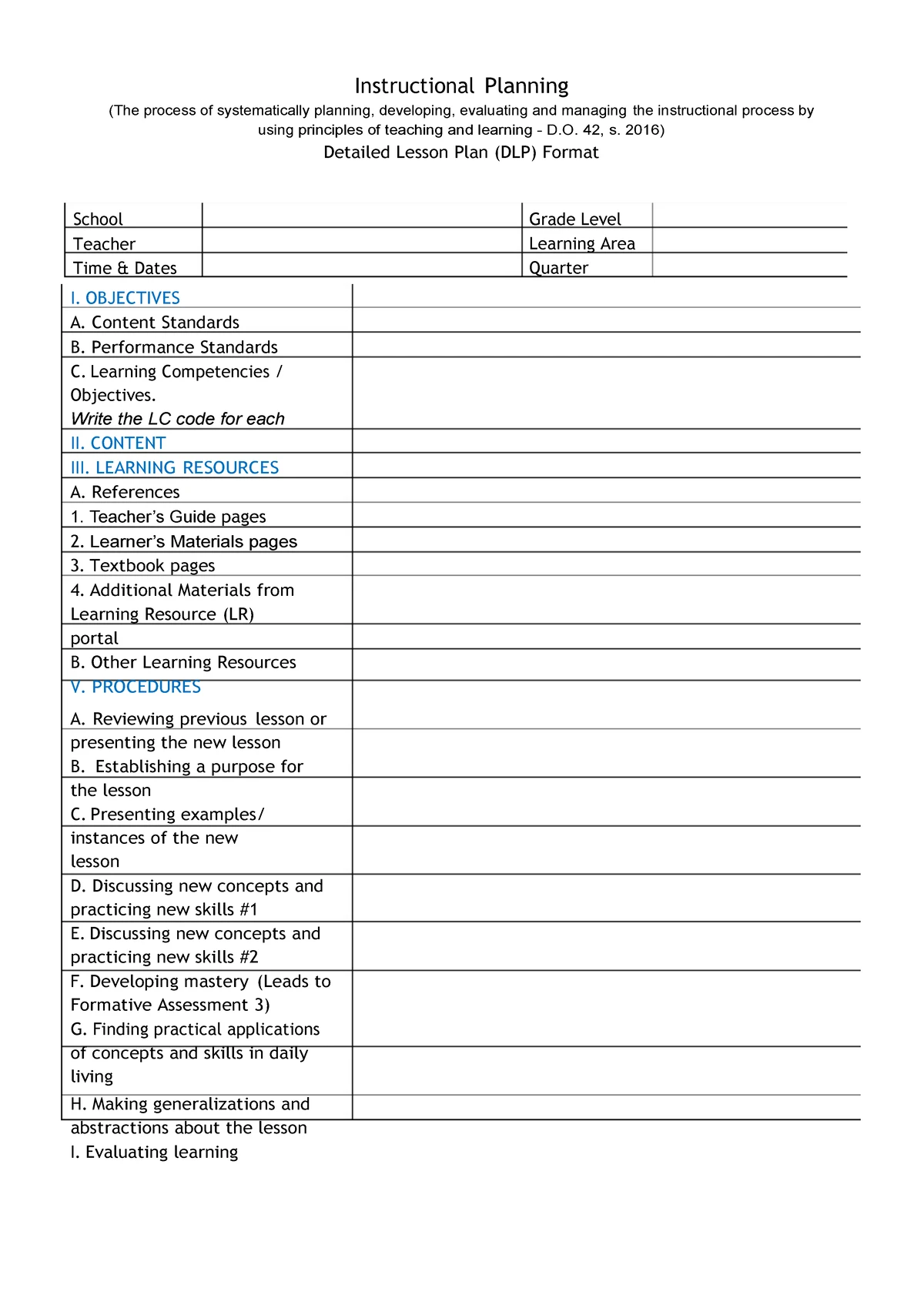 Lesson Plan - Objectives: At the end of the lesson, the learners will ...